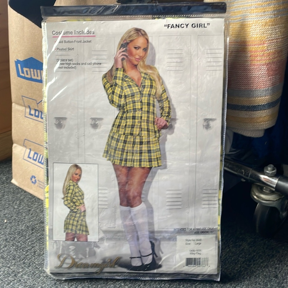 School Girl Costume Large